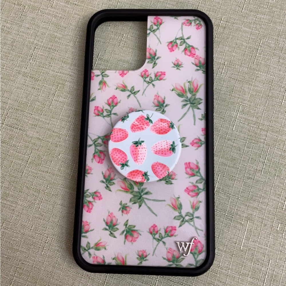 Wildflower Iphone 12/ 12 pro case